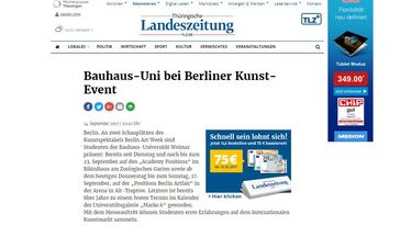 Screenshot der Seite