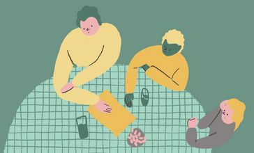 Illustration zum Thema Hilfestellung für Studierende