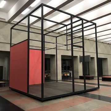 Der Gropiuszimmer-Pavillon im Hygienemuseum in Dresden (Foto: Julia Heinemann)