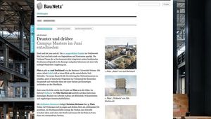 Screenshot der Website 
