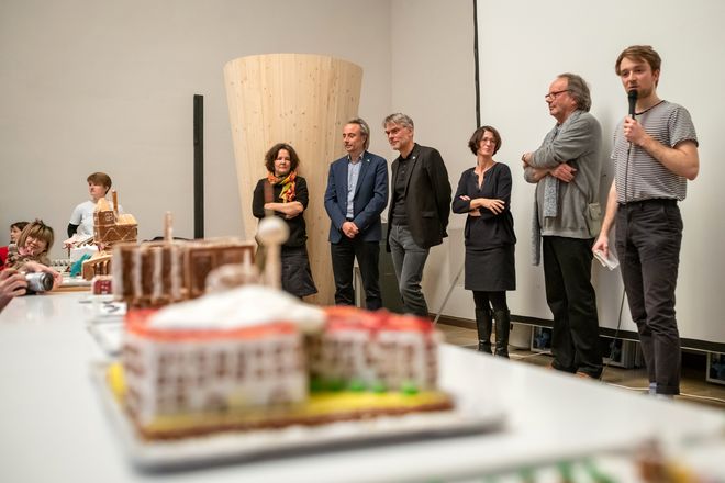 Foto vom Bauhaus Weihnachtsmarkt 2019.