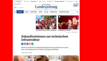 Screenshot der Seite
