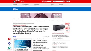 Screenshot der Seite