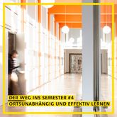 [Translate to English:] Der Weg ins Semester #4 – Ortsunabhängig und effektiv lernen