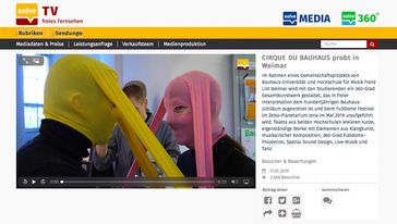 Screenshot der Seite