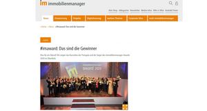 Screenshot der Website 