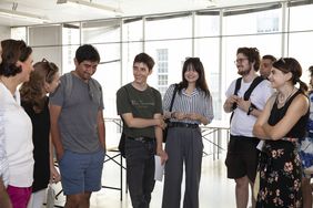 Participants in the Bauhaus Summer School 2024. Photo: Carlos Santos