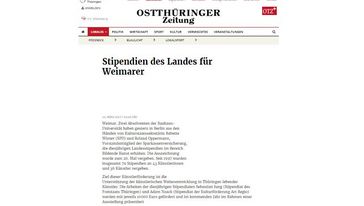 Screenshot der Seite