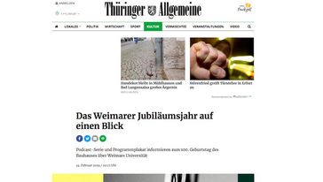 Screenshot der Seite