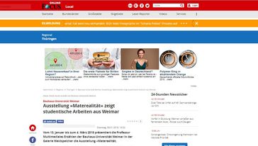Screenshot der Seite