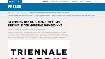 Screenshot der Seite