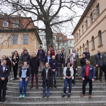 Kick Off-Beteiligte am 27. Januar 2022: ProTELC ist ein Gemeinschaftsprojekt von sieben Thüringer Hochschulen, die sich in einer Allianz Thüder Ingenieurwissenschaften (Allianz THÜR ING) verbunden haben. Foto: Bardha Bajrami