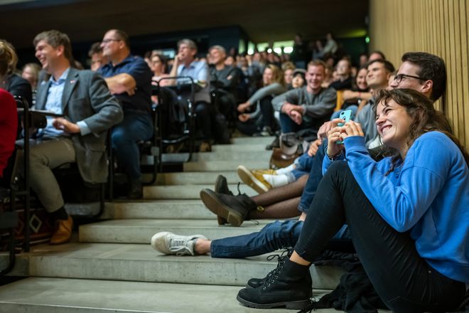 Photo: Matriculation ceremony 2019 Bauhaus-Universität Weimar.