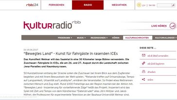 Screenshot der Seite