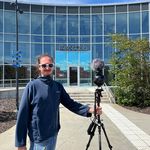 Vor dem RecoLab in Helsingborg.