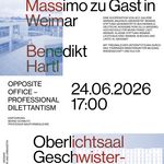 Veranstaltungsplakat (Copyright: Professur Entwerfen und Wohnungsbau)