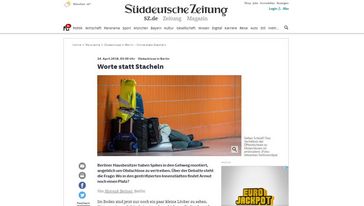 Screenshot der Seite