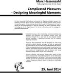 Plakat zur Veranstaltung mit Marc Hassenzahl