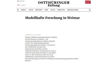 Screenshot der Seite