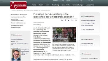 Screenshot der Seite
