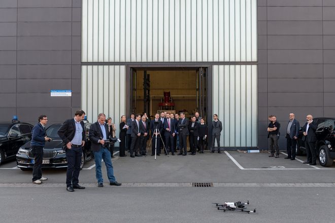 Foto Besuch Ministerpräsident Bodo Ramelow zur Preiswürdigung »Ausgezeichneter Ort 2019«