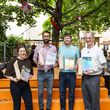 Die glücklichen Gewinner*innen. Foto: Thomas Müller