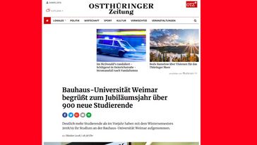 Screenshot der Seite