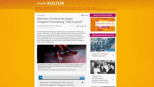 Screenshot der Website 