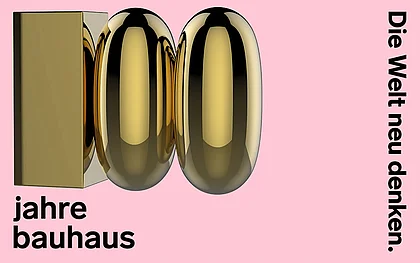 Key visual of the Bauhaus Association 2019 for the 100th anniversary of Bauhaus 