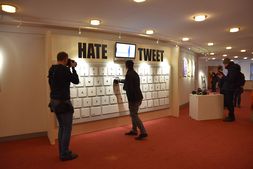 Hate Tweet Installation