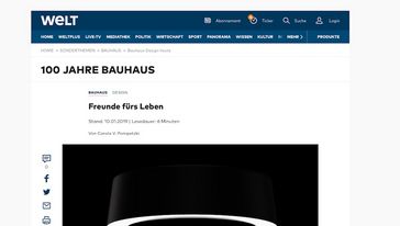 Screenshot der Seite
