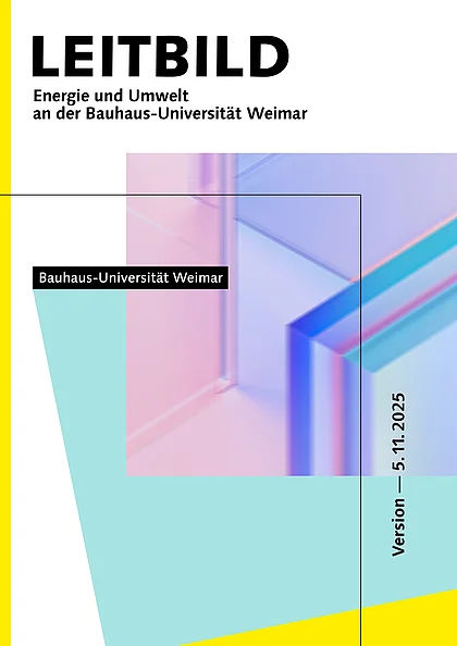 PDF-Cover der Leitlinie Energie und Umwelt