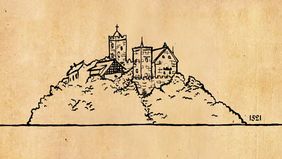 Animationsfilm »Luther und die Bibel«  von Jonathan Schöps und Damaris Zielke, 2013
