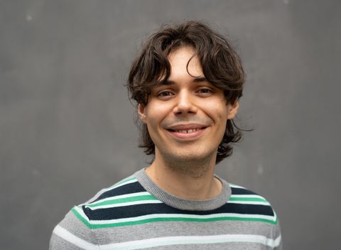 Vergeben vom Stifterverband und der Reinhard Frank-Stiftung Ludwig Lorenz, Student des Master-Studiengangs Computer Science for Digital Media, erhält ein Fellowship aus dem Future-Scouts-Programm. Foto: Larissa Barth