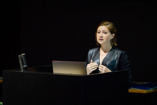 Die Rektorstipendiatin Martina Mellenthin Filardo beschreibt ihr Engagement an der Bauhaus-Universität Weimar
