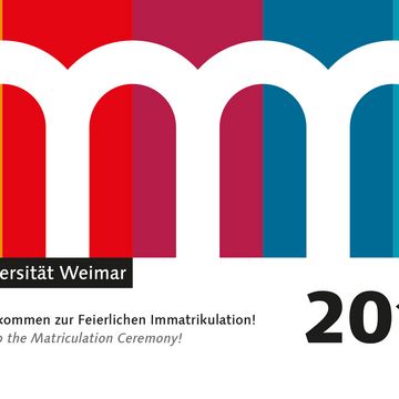 Einladung zur Feierlichen Immatrikulation 2014