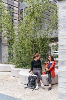 Am deutschlandweiten Girls' Day können Schülerinnen Frauen aus den Bereichen Bauingenieurwesen und Informatik kennenlernen (Foto: Marcus Glahn)