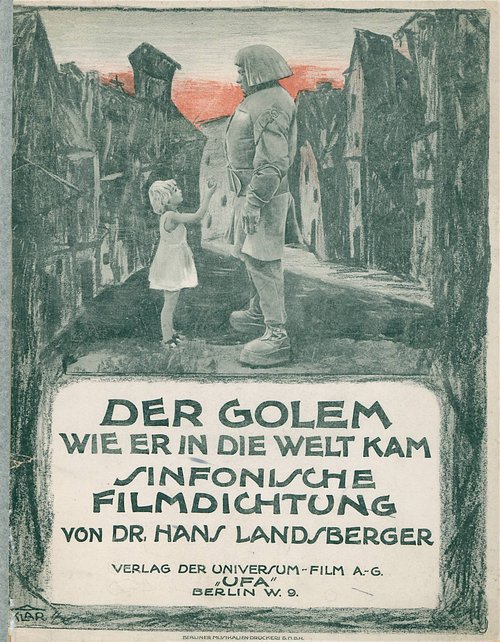Poster for the "sinfonische Filmdichtung"