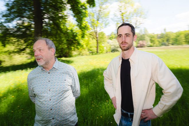 Porträt von Klaus Fritze-Herbst (links) und Christian Doeller vom Projekt »PostCompost«