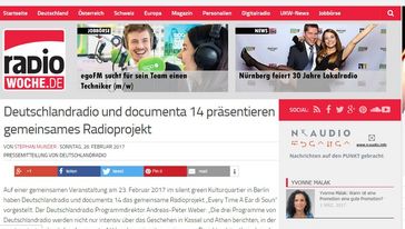 Screenshot der Seite