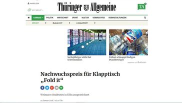 Screenshot der Seite