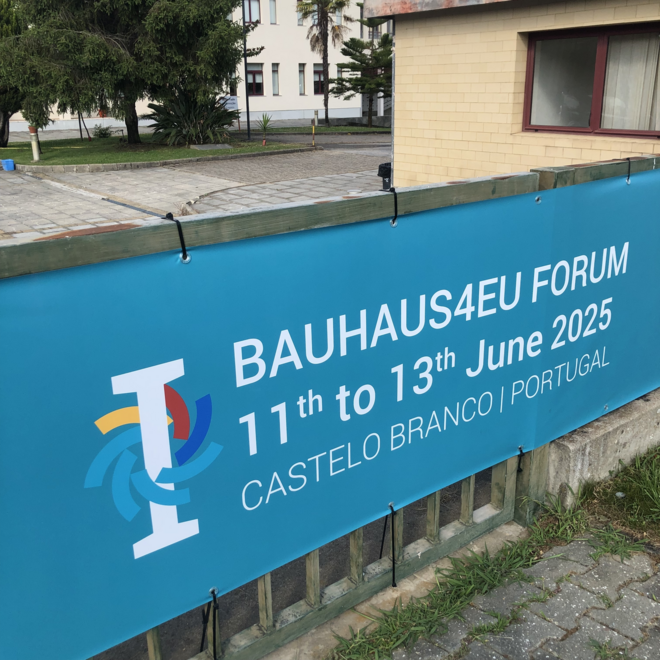 Erstes Forum der Europäischen Hochschulallianz BAUHAUS4EU in Castelo Branco. Foto: Lena-Marie Euba