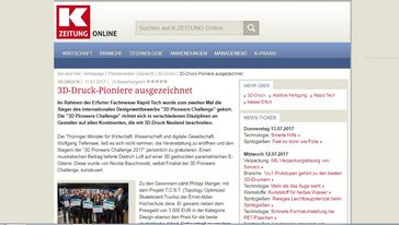 Screenshot der Seite