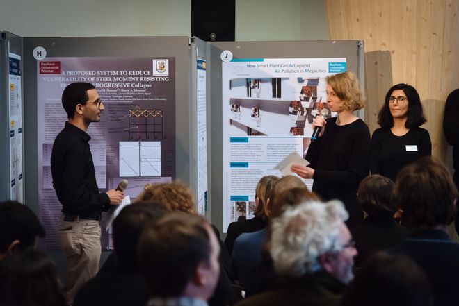 Foto des Wissenschaftstags 2019 an der Bauhaus-Universität Weimar