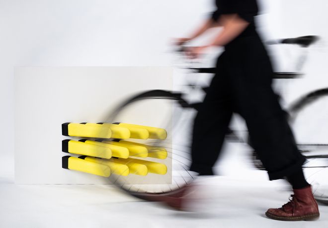 Velocity Fahrradhalterung mit Passantin und Fahrrad