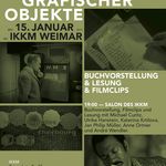 Michael Cuntz, Ulrike Hanstein, Katerina Krtilova, Jan Philip Müller, Anne Ortner und André Wendler präsentieren am Donnerstag, 15. Januar 2015, das Wörterbuch Kinematografischer Objekte im Salon des IKKM.