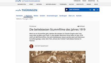 Screenshot der Seite
