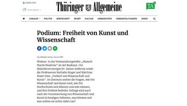 Screenshot der Seite