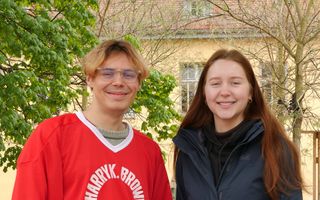 Ludwig Lorenz und Emmelie Richter (v.r.n.l.)