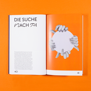 Inside view of the publication "Man störe mir meine Kreise nicht" (Do not disturb my circles)